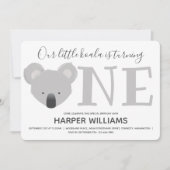 Koala om één dier uit te zetten kaart (Voorkant)