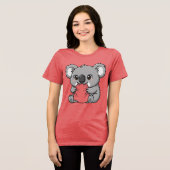 KOALA-ONTWERP T-SHIRT VOOR VROUWEN (Voorkant volledig)