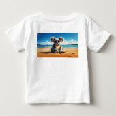 Koala op een zandstrand (Achterkant)