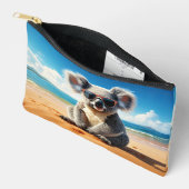 Koala op een zandstrand etui (Open)
