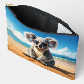 Koala op een zandstrand etui (Open)