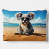 Koala op een zandstrand etui (Achterkant)