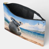 Koala op een zandstrand etui (Open)