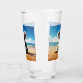 Koala op een zandstrand glas (Rechts)