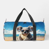 Koala op een zandstrand plunjezak (Achterkant)