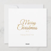 Koala op een zandstrand Vrolijk kerstfeest Feestdagenkaart (Achterkant)