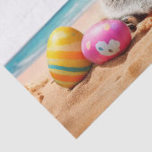 Koala op het strand met paaseieren tissuepapier (Detail)