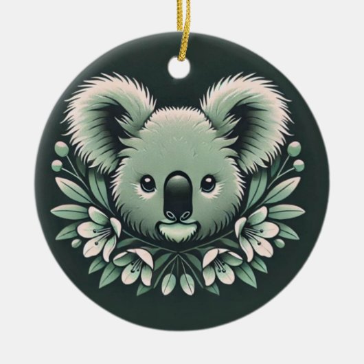 Koala ornament / Koala hangende decoratie (Voorkant)
