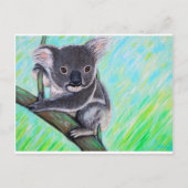 Koala Painting Briefkaart (Voorkant)