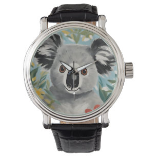 Koala Painting Horloge
