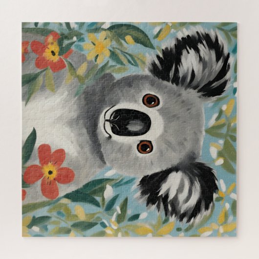 Koala Painting Legpuzzel (Horizontaal)