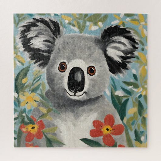 Koala Painting Legpuzzel (Verticaal)