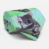 Koala Painting Stropdas (Opgerold)