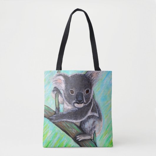 Koala Painting Tote Bag (Voorkant)
