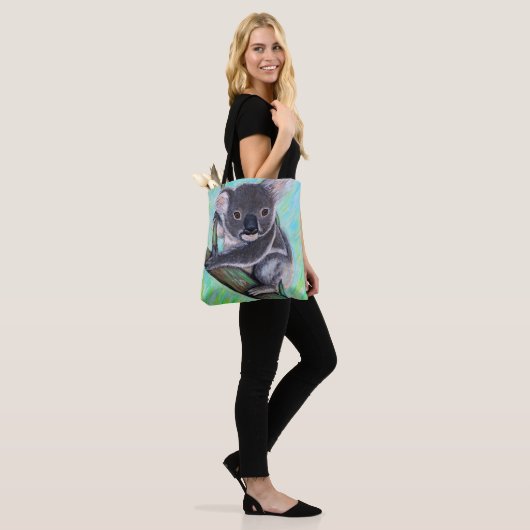 Koala Painting Tote Bag (Op model)