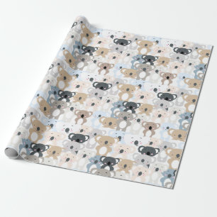 Koala Pattern-pakpapier Cadeaupapier