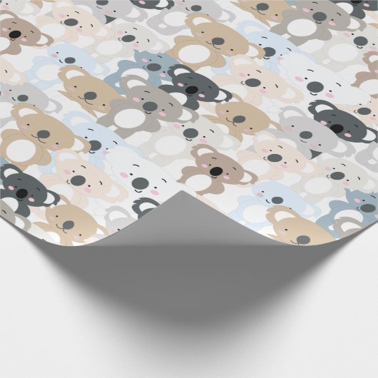 Koala Pattern-pakpapier Cadeaupapier (Hoek)