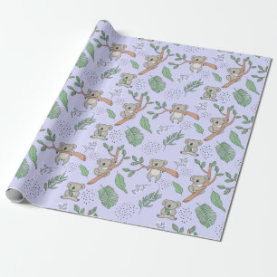 Koala Pattern-pakpapier Cadeaupapier