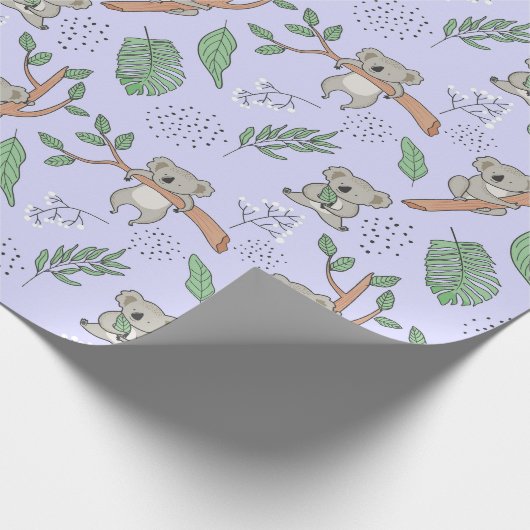 Koala Pattern-pakpapier Cadeaupapier (Hoek)