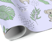 Koala Pattern-pakpapier Cadeaupapier (Rol Hoek)
