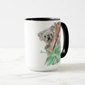 Koala Peek-A-Boo over een Mok (Voorkant rechts)