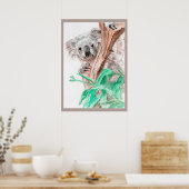 Koala, Peek-a-Boo Poster (Keuken)