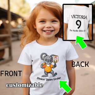 Koala pickleball t-shirt