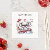 Koala Piloot Verjaardag Servet (Insitu)