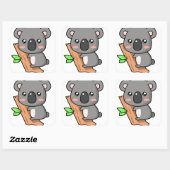 Koala plein stickers (Vel)