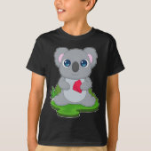 Koala Poker kaarten T-shirt (Voorkant)