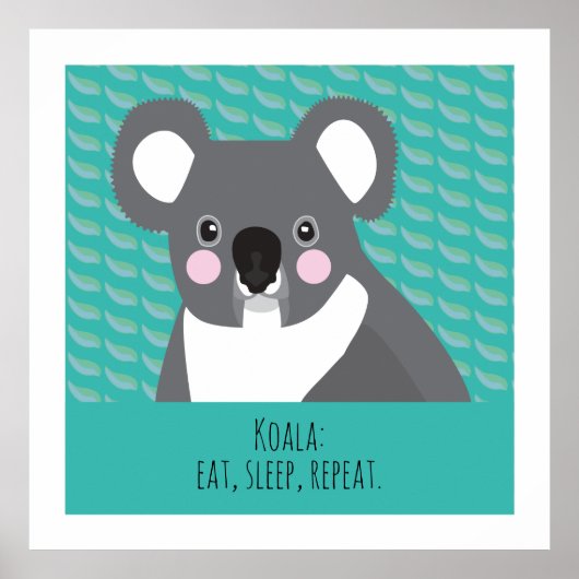 Koala Poster (Voorkant)