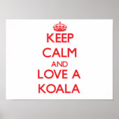 Koala Poster (Voorkant)