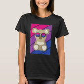koala Pride Bisexual Flag LGBTQ Proud Ally Pride S T-shirt (Voorkant)
