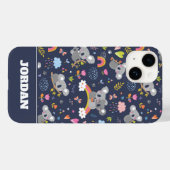 Koala Rainbow Love Pattern Case-Mate iPhone Case (Achterkant (horizontaal))