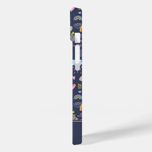 Koala Rainbow Love Pattern Case-Mate iPhone Case (Achterkant / Links)