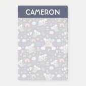 Koala Rainbow Love Pattern Post-it® Notes (Voorkant)