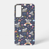 Koala Rainbow Love Pattern Samsung Galaxy Hoesje (Achterkant)