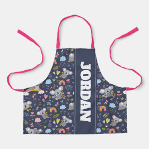 Koala Rainbow Love Pattern Schort