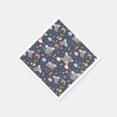 Koala Rainbow Love Pattern Servet (Hoek)