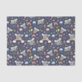 Koala Rainbow Love Pattern Tissuepapier (Voorkant)