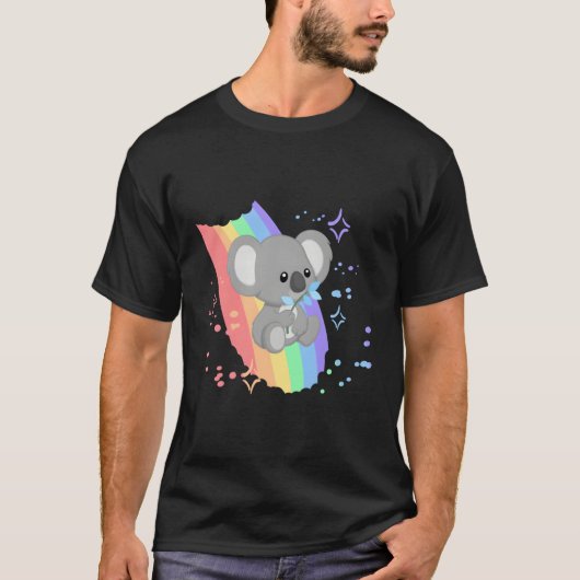 Koala Rainbow T-shirt (Voorkant)