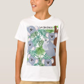 Koala redt onze bossen t-shirt (Voorkant)