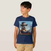 Koala Rijden T-shirt (Voorkant volledig)