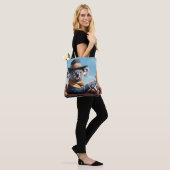Koala Rijden Tote Bag (Op model)