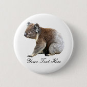 Koala Ronde Button 5,7 Cm (Voorkant)