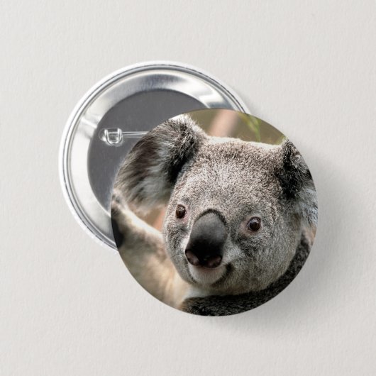 Koala Ronde Button 5,7 Cm (Voorkant /achterkant)