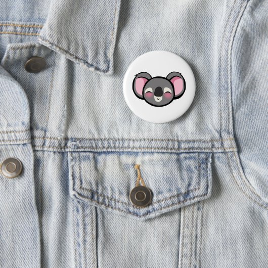 Koala Ronde Button 5,7 Cm (In situ)
