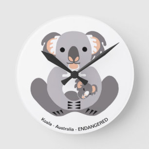 Koala -  ronde klok