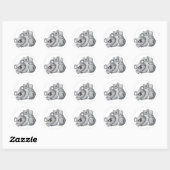 Koala Ronde Sticker (Vel)