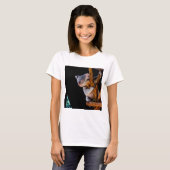 Koala Schattig in Boom Grijs T-shirt (Voorkant volledig)